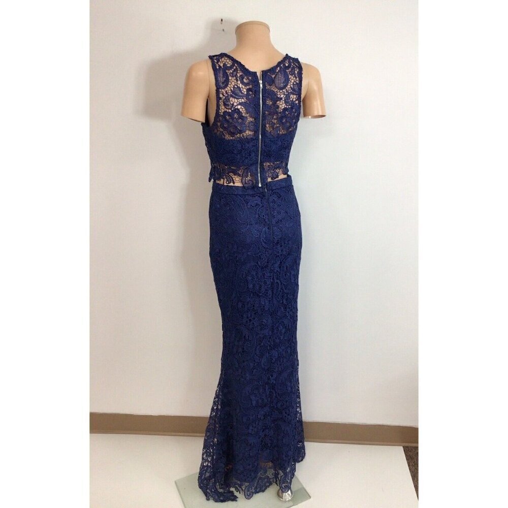 Maniju Prom Dress 2 Piece Crop Womens Medium - Picture 4 of 8